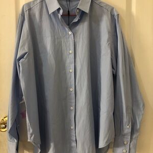Reiss Sky Blue Oversize Shirt